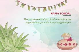 Hope this thai pongal brings happiness to our life. Watercolor Pongal Greeting Wishes Card Maker Online