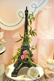 If you go for example with blue decorations for your paris party then use a blue vase or blue flowers. Create A Magical Paris Themed Birthday Party Fern And Maple