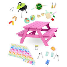 Our Generation Deluxe Accessory Picnic Table Set Sponsored Accessory Ad Deluxe Generation Picnic Table American Girl Doll Accessories Our Generation