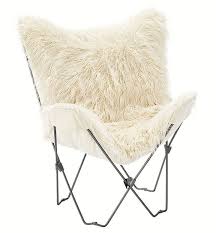 Furlicious Faux Fur Butterfly Chair Slipcover Base What A Comfortable Chair And Would Be Great For A Bedroo Slipcovers For Chairs Butterfly Chair Furniture