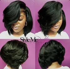 Wavy medium bob style black women. Fluffy Bob Medium Hair Styles Natural Hair Styles Hair Styles
