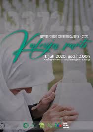 Never forget srebrenica photo gallery: Protokol Manifestacije Kalesija Pamti Never Forget Srebrenica 1995 2020 Kalesijske Novine