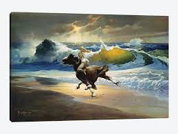 English deutsch français español 日本語 (japanese) português português (brasil) italiano nederlands polski русский (russian) 简体中文 (simplified chinese). Wild Ride Art Print By Frank Frazetta Icanvas