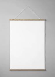Porte Affiche Chene 71 Cm Fixation Magnetique Porte Affiche Affiche Parement Mural