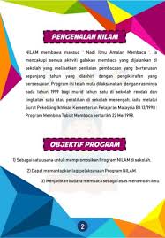 Program nadi ilmu amalan membaca atau program nilam yang telah mula dilaksanakan pada tahun 1999. Buku Program Pelancaran Nilam 2019 Skshd Flip Ebook Pages 1 4 Anyflip Anyflip
