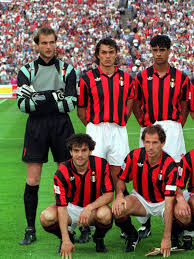 🇮🇹✨ Back to the '90s: When Milan Ruled the World ✨🇮🇹 . From the  elegance of Maldini to the firepower of Van Basten, the 1990s were a golden era  for AC Milan.