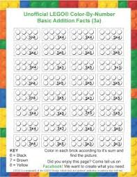 Unofficial Lego Color By Number Printables Free Lego Printables Weekly Lego Printables Lego Math Printable Numbers
