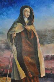 Painting Of Teresa Of Avila Kew Monastery Melbourne Australia Saint Teresa Of Avila Saint Teresa Blessed Mother Mary
