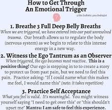 Getting Through Emotional Triggers Give Yourself The Space To Process What You Need To Recovertogeth In 2020 Mental And Emotional Health Emotions Emotional Healing