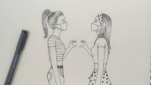 How To Draw Best Friends Bff Easy Step By Step Youtube How to draw best friends (bff) easy | step by step. how to draw best friends bff easy step by step