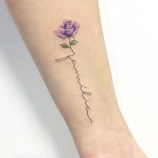 16 Ideas Tattoo Ideas For Moms With Kids Names Flower Rose Tattoo With Name Small Rose Tattoo Tattoos For Daughters