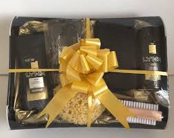 Even better, this holiday gift for him goes with everything. Gift Ideas For Him Birthday Thank You Gift Basket Pamper Hamper Present Men Birthday Gift Baskets Personalised Gifts For Him Gift Baskets For Him