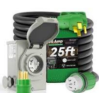 Amazon.com: RVINGPRO 50 Amp Generator Cord 25FT and Power ...
