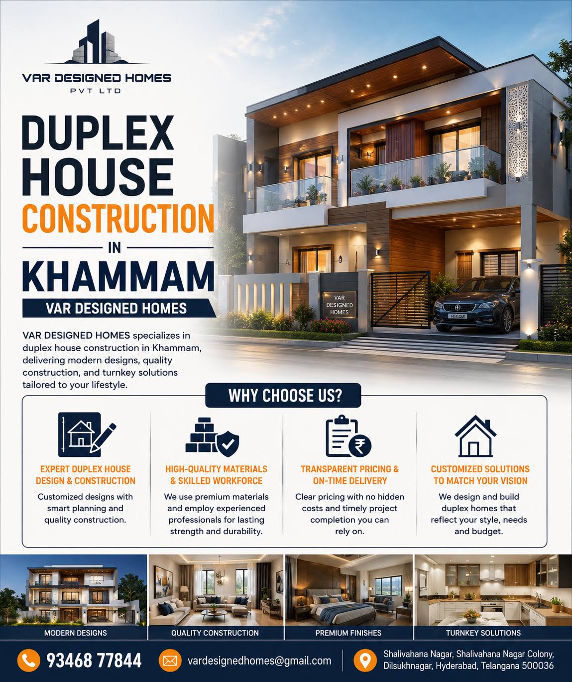 duplex house construction product image