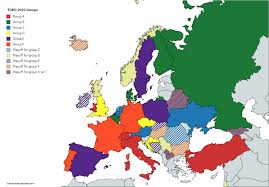 Euro 2020 final group stage draw has been made and we have our final 6 groups of 4 teams each. Map Of Euro 2020 Groups Euro2020