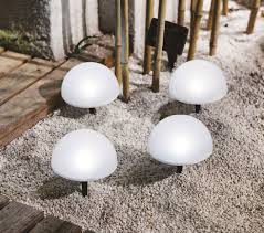 Solarleuchte Halbrund 4er Set Gartenleuchte Solarlampe Solarleuchten Solarlampe Solar