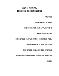 A novel high performance envelope detector structure is proposed in this work. High Speed Design Techniques