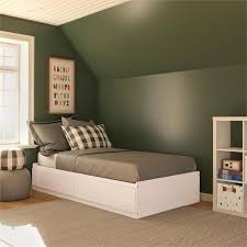 There are numerous stylish and sizes available to choose the best twin platform bed with storage across the online marketplace. Ameriwood Home Traditional Wood Storage Platform Bed Twin White Walmart Com Walmart Com
