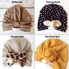 Design Your Turban Hat Baby Hat Patterns Baby Turban Baby Sewing