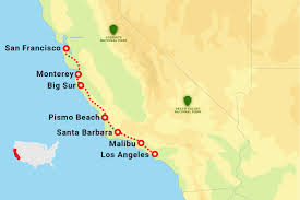 Since he gets paid by the time he takes to drive this route, he knows this exactly. Pacific Coast Highway Motorcycle Tour San Francisco To Los Angeles Self Drive Motorcycle Tour