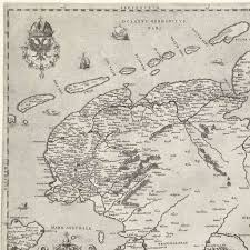 Kaart Van Friesland Groningen Drenthe En Overijssel Anonymous After Jacob Van Deventer 1566 Rijksmuseum Kaarten Oude Kaarten Antieke Kaarten