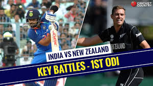 The final twenty20 international of new zealand tour of india 2017 is scheduled to be played on 7th november at thiruvananthapuram. India Vs New Zealand 2017 18 1st Odi At Mumbai Virat Kohli Vs Tim Southee Rohit Sharma Vs Trent Boult And Other Key Battles Cricket Country