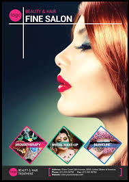Beauty And Hair Salon Flyer Beauty Salon Posters Hair Salon Hair Salon Design