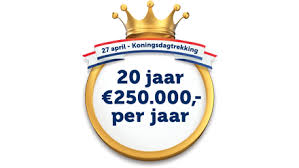 Expert review van de staatsloterij. Koningsdagtrekking 2021 20 Jaar Lang 250 000 Per Jaar Staatsloterij