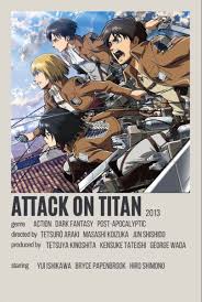 Affiche du film titane — diaphana distribution. Attack On Titan Snk Affiche Minimaliste Affiches De Films Minimalistes Affiches De Films Style Minimaliste
