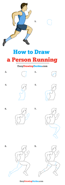 How To Draw A Person Running - Really Easy Drawing Tutorial | Person Running,  Drawing Tutorial Easy, Easy Drawings