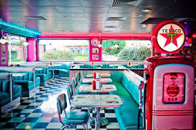 Restaurant Tommy S Diner Cafe Restaurant A La Deco Vintage Annees 50 Diner Des Annees 50 Restaurant Vintage Deco Vintage