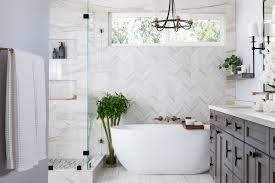 Tile trends for bathroom and powder room flooring. 8 Bathroom Tile Ideas Utilizing Tiles In Different Ways