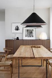 ƹ ӂ ʒ Le Blanc Et Le Noir Subliment Le Bois Dans La Deco ƹ ӂ ʒ Dining Room Inspiration House Interior Dining Room Decor