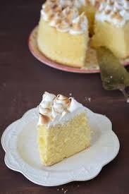 Gateau Mousseline Au Citron Lemon Chiffon Cake Recette Dessert Gateau Mousseline Gateaux Et Desserts