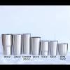 Stainless steel with black writing + $5 per cup. 1