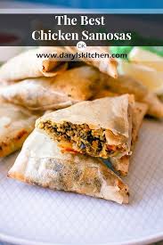 The Best Chicken Samosas For Any Party Daryls Kitchen Samosa Recipe Chicken Samosa Recipes Easy Samosa Recipes