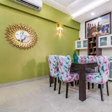 Olive Green Wall Paint For A Textured