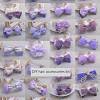 An easy step by step guide showing you how to make three different bridal head piece variations. 1