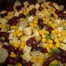Kidneybohnen Maissalat Mit Kasewurfeln Rezept Maissalat Kidneybohnen Kidneybohnen Rezept