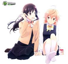 Yagate Kimi Ni Naru Koito Yuu Nanami Touko Kawaiii Yuri Hd Render Nanami Yuri Yuu