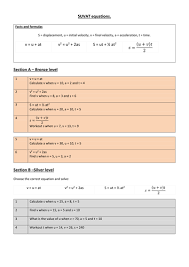 We did not find results for: Suvat Substitution Selection Problemsolving Gcse 9 1 Teaching Resources
