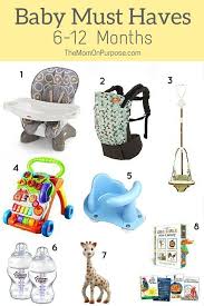 8 Baby Must Haves 6 12 Months The Simply Organized Home Baby Must Haves Baby Month By Month 7 Month Old Baby