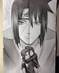 Naruto By Arteyata Naruto Sketch Itachi Uchiha Naruto Drawings