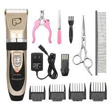Dog Grooming Clippersfocuspet Cordless Quiet Pet Hair Clippers Rechargeable Dog Grooming Kit With Comb Dog Grooming Dog Grooming Clippers Dog Grooming Supplies