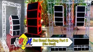 Speaker 10inch sudah mulai banyak di pakai untuk mengantikan speaker yang berukuran 12inch karena selain simple kualitas vocal juga baik selain maraknya produk keluaran baru yang berukuran 10 dengan model neodium kelebihan speaker 10inch memang sudah diakui kualitasnya dengan karakter kering maka banyak orang. Cek Sound S Mini Sound Gandrung Banyuwangi By Rochmand S Official