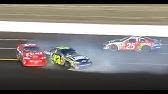 Nascar began the race saturday under rainy conditions before postponing the event to sunday afternoon. 2017 Daytona 500 Big One 1 Call By Mrn Youtube
