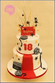 Hollywood Themed 18th Birthday Cake X Festa Dorata Idee Torta Festa