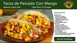 Maybe you would like to learn more about one of these? Tacos De Pescado Con Mango Fish And Mango Tacos