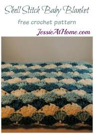 You can also use them to make donations to a charity or hospital. Crochet Shell Stitch Baby Blanket Free Crochet Pattern Jessie At Home
