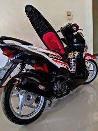 Modifikasi honda beat ring 17 modifikasi motor yang paling hemat adalah hanya dengan mengganti pelek motor standar dengan ring 17. Modifikasi Beat Fi Home Facebook